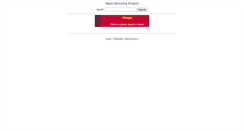 Desktop Screenshot of dmoz.yourwebloghere.com