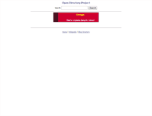 Tablet Screenshot of dmoz.yourwebloghere.com